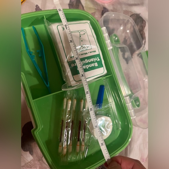 First aid kit organizer carrying full set toolbox. - Picture 7 of 9